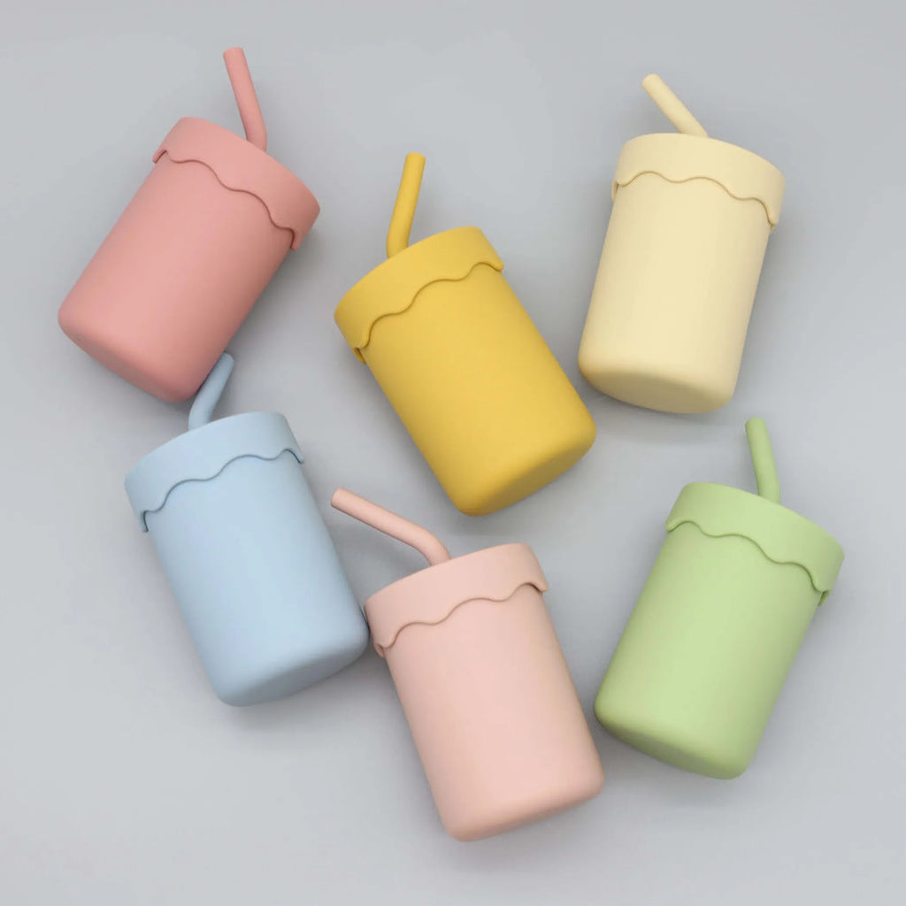 Silicone Straw Training Cup