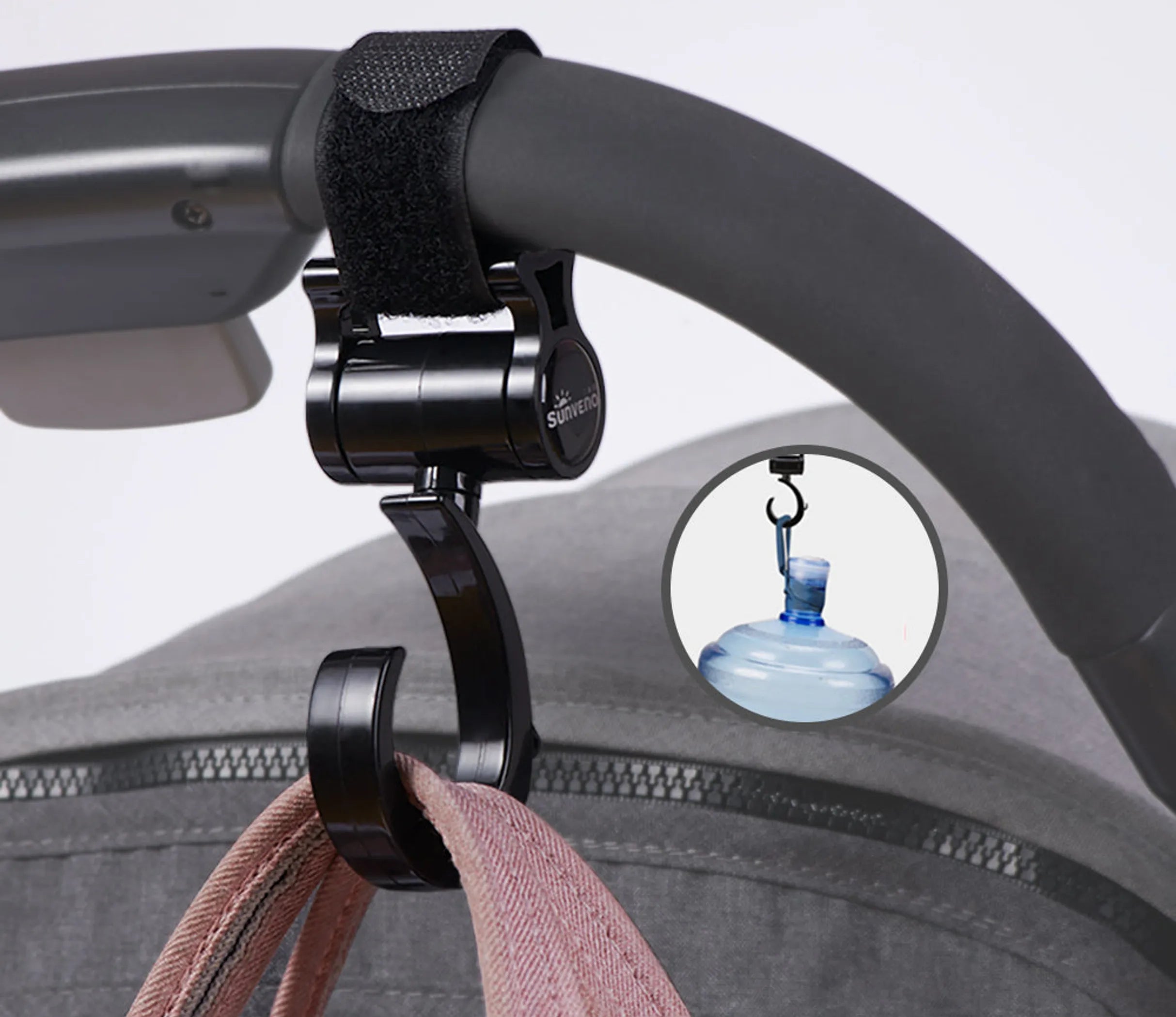 360° Stroller Hooks (2-Pack)