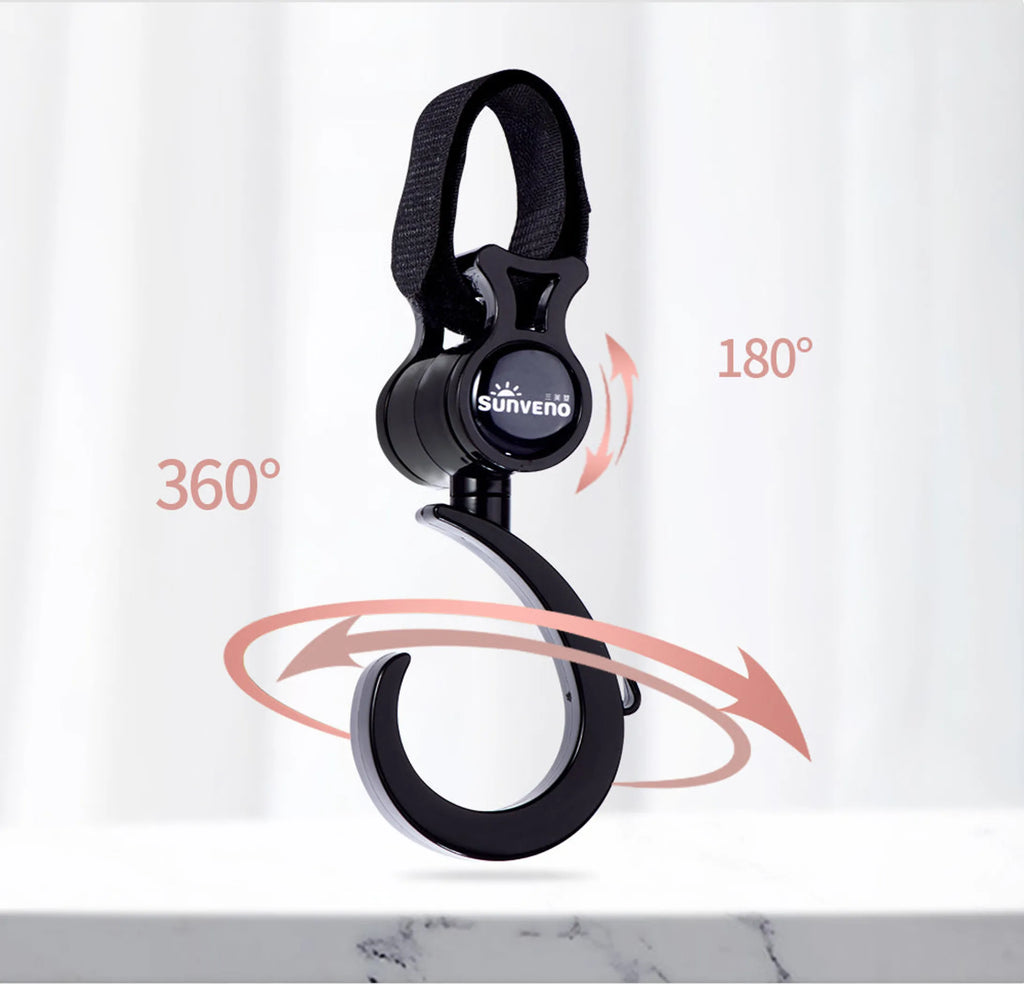 360° Stroller Hooks (2-Pack)