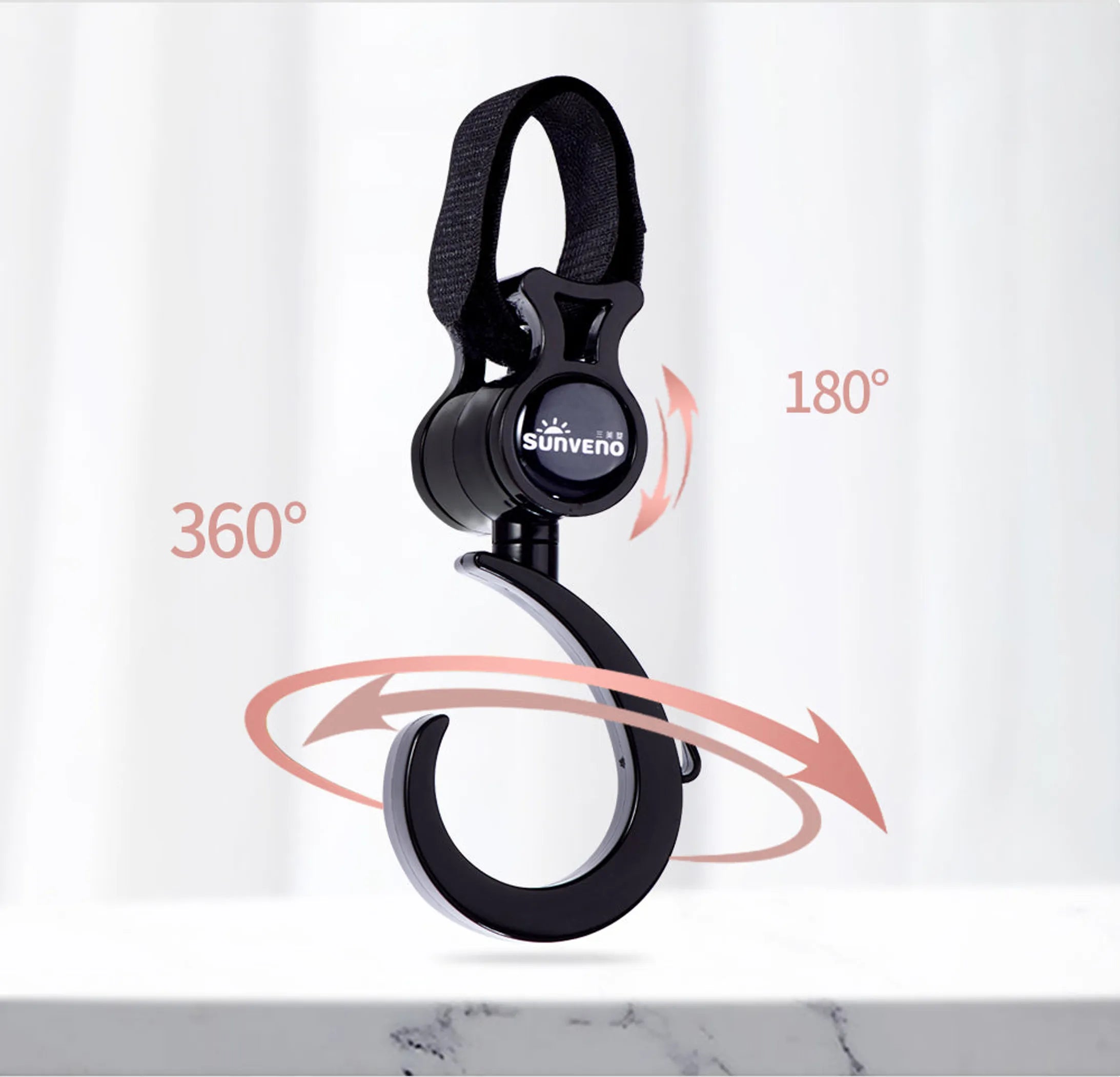 360° Stroller Hooks (2-Pack)