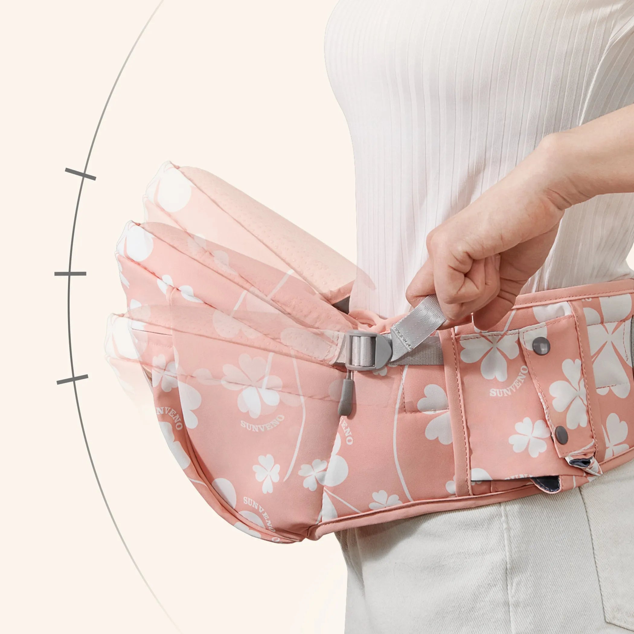 Ergonomic Hip Seat Carrier