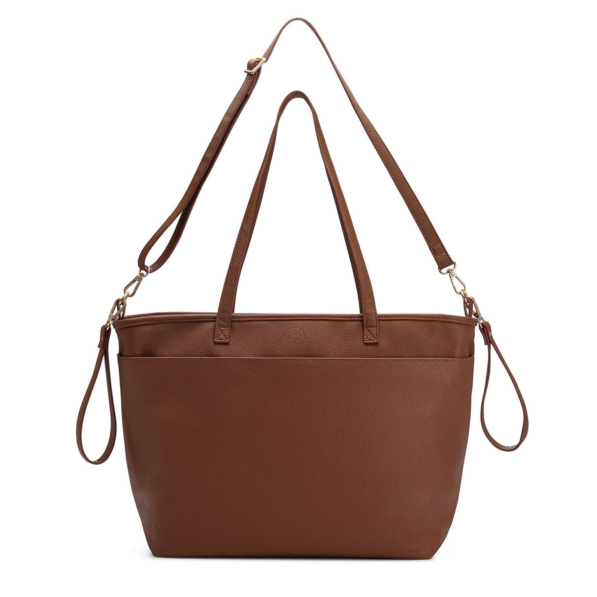 Willow Vegan Leather Diaper Tote