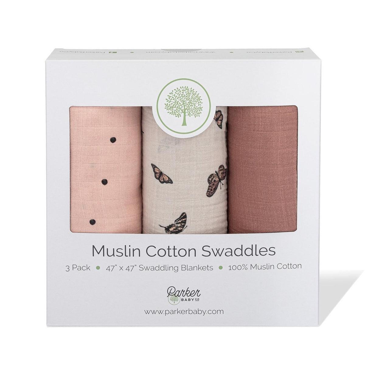 Muslin Swaddle Blanket Set