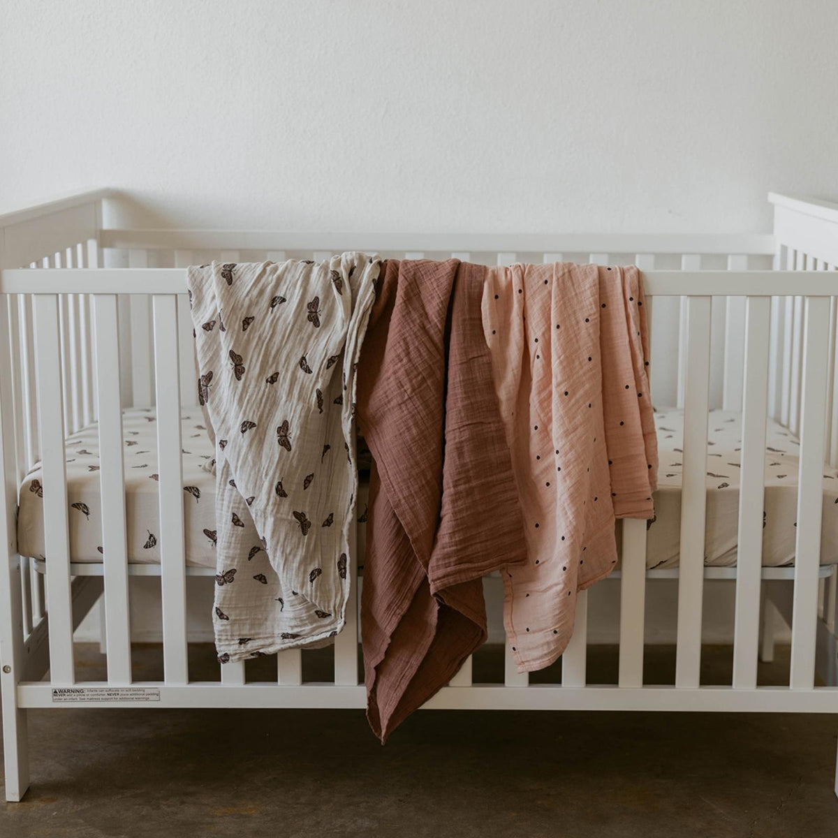 Muslin Swaddle Blanket Set