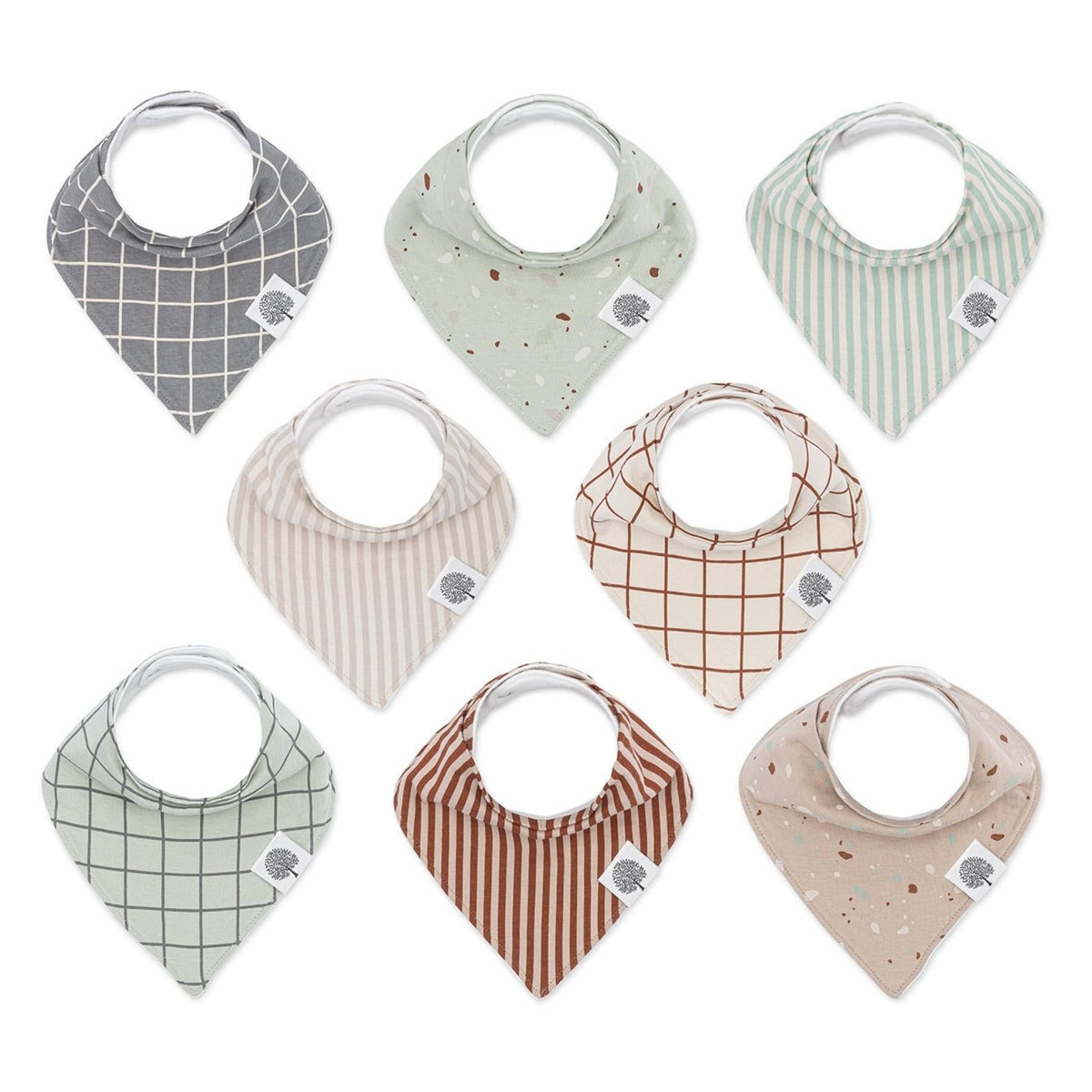 Bandana Bib Set