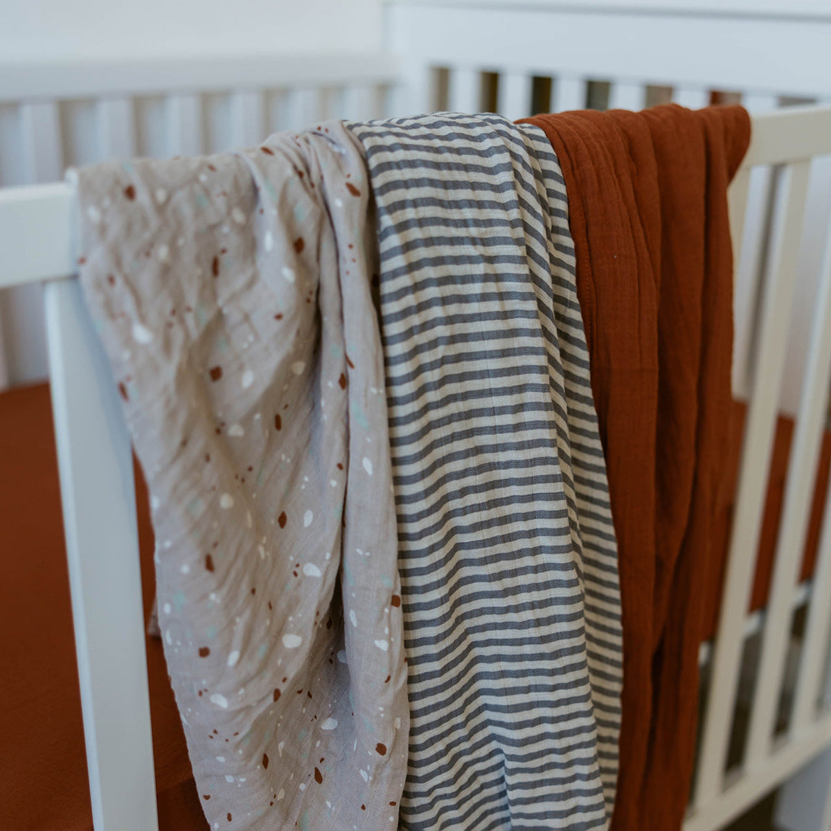 Muslin Swaddle Blanket Set