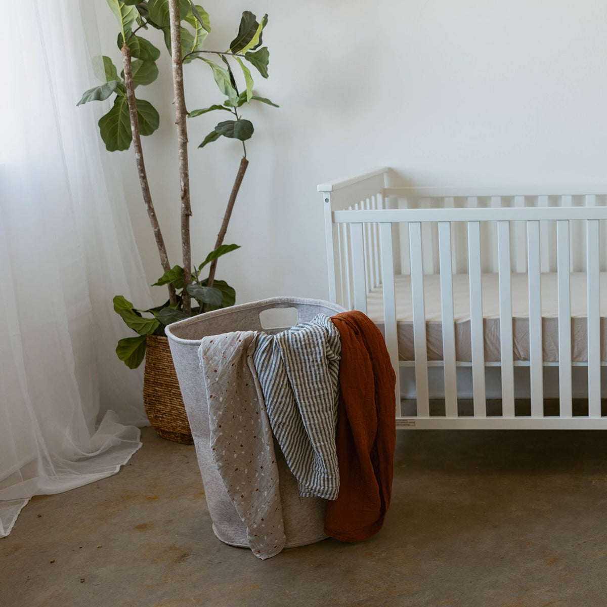 Muslin Swaddle Blanket Set