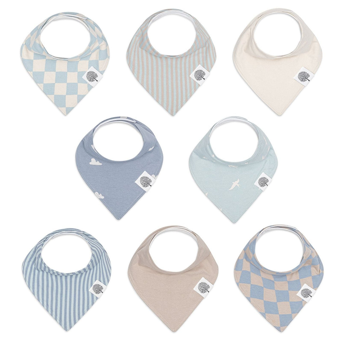 Bandana Bib Set