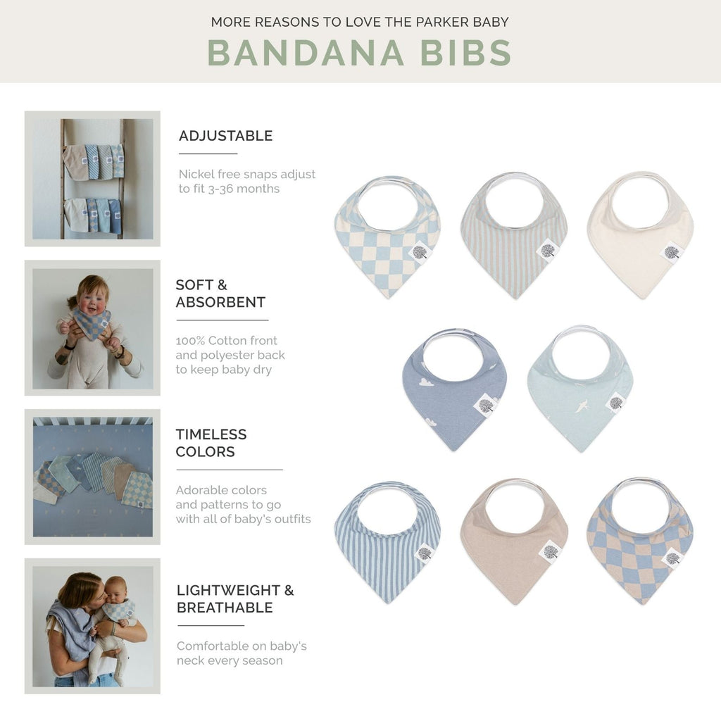 Bandana Bib Set
