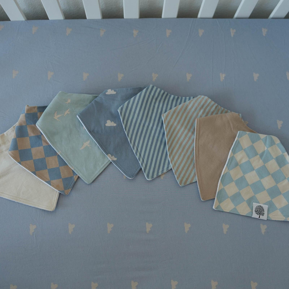 Bandana Bib Set