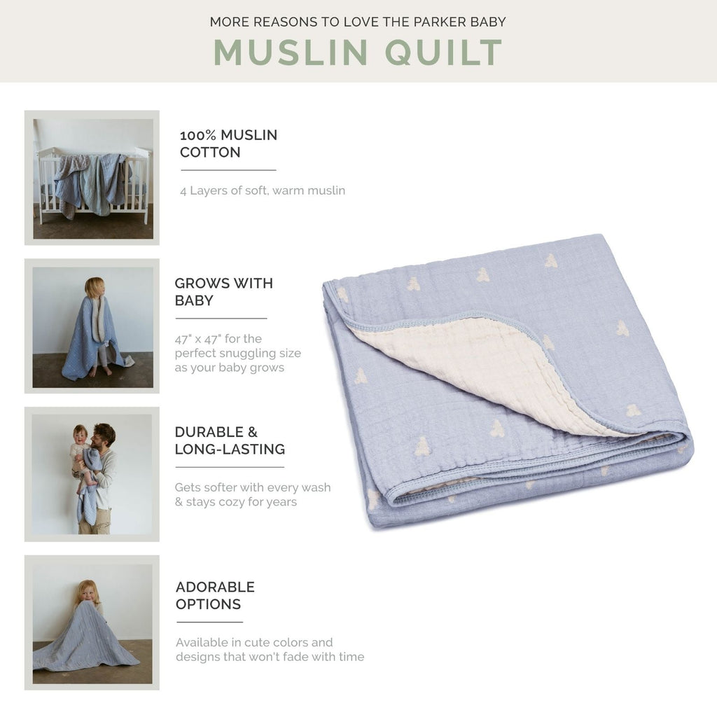 Muslin Baby Quilt