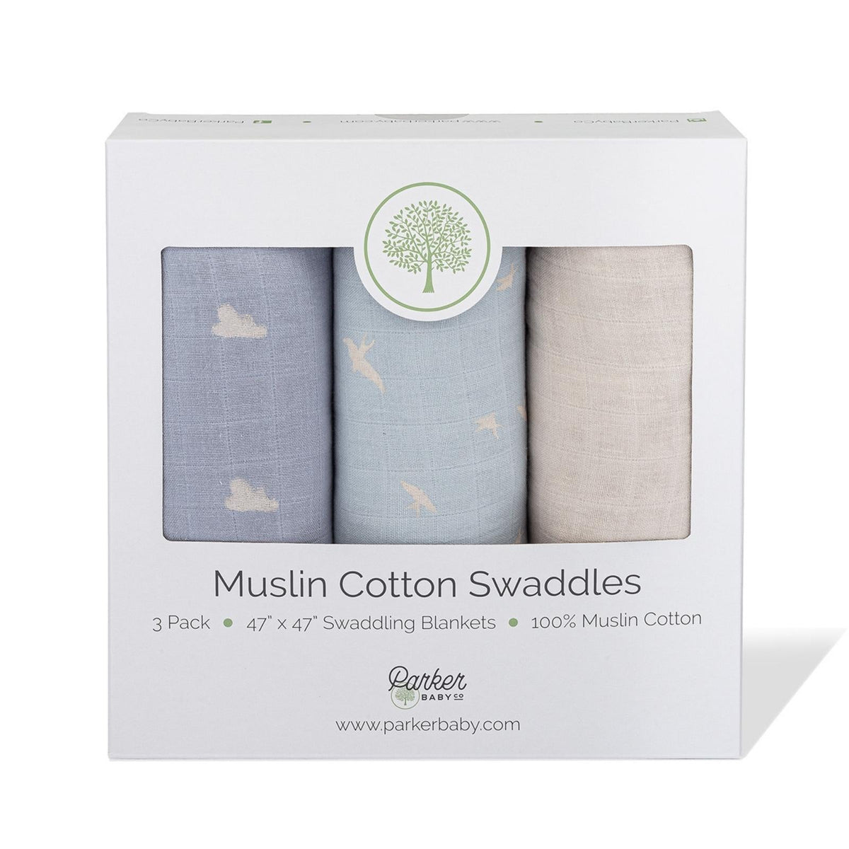 Muslin Swaddle Blanket Set