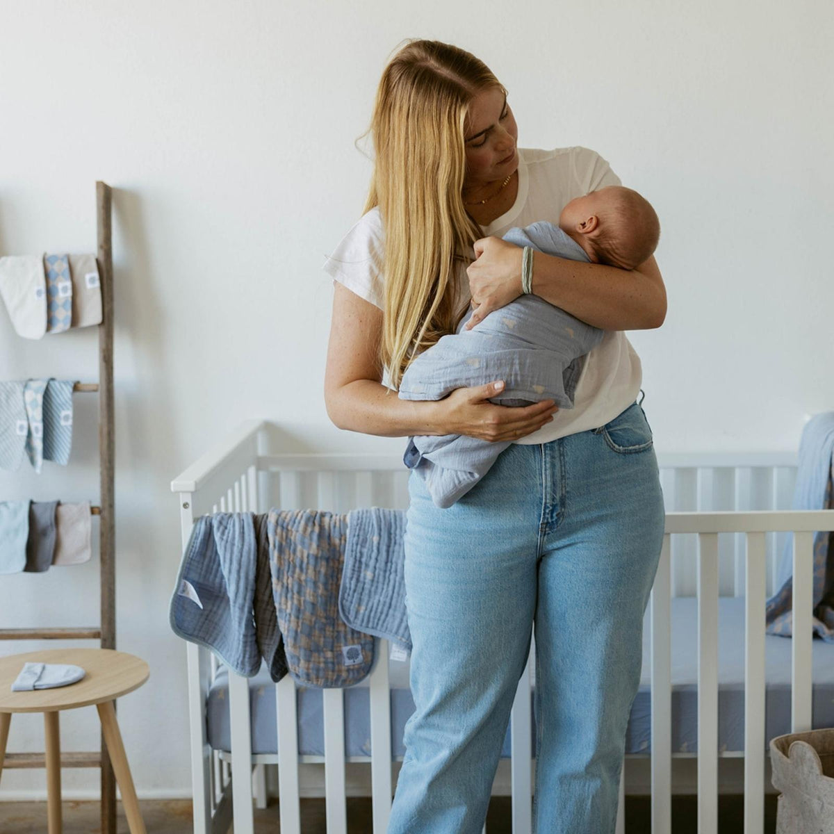 Muslin Swaddle Blanket Set