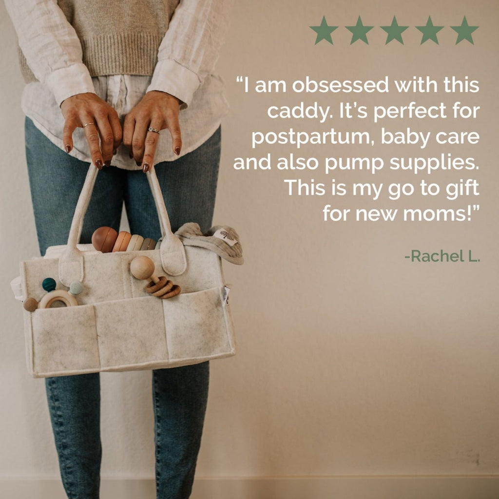 Felt Diaper Caddy