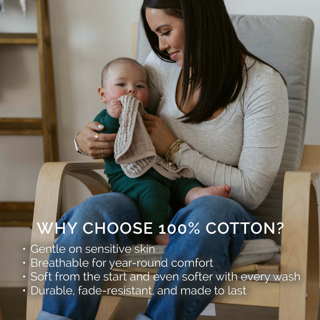 Muslin Burp Cloth Set